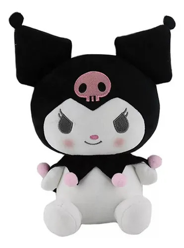 Hello Kitty Pelúcia Kuromi 25cm Sanrio Arco-Iriz
