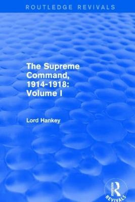 Libro The Supreme Command, 1914-1918 - Lord. Hankey