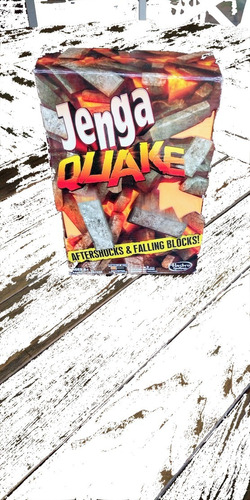 Jenga Terremoto Quake Juego De Sacudidas Y Destreza- Hasbro