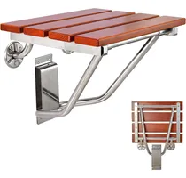 Comprar Asiento De Ducha Plegable Y Banco Montado En La Pared, Silla