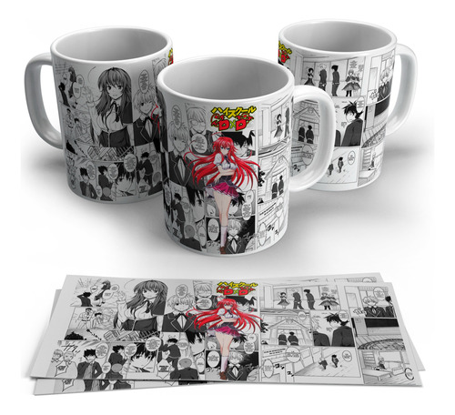 High School Dxd, Rias Gremory Taza Anime Personalizada Mod7