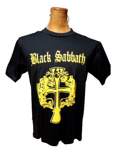 Remera Rock Black Sabbath Negra Nueva Muy Buena Calidad