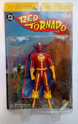 Red Tornado 2001 Dc Direct Justice League Caja Abierta