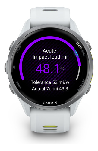 Reloj Garmin Forerunner 970 47mm, Wifi, Gps Amoled Amarillo/amarillo