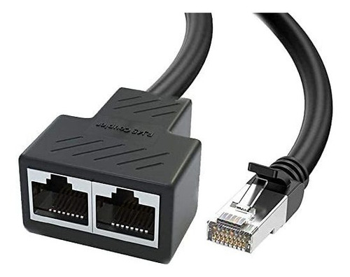 Adaptador Red Divisor Cable Ethernet Rj45 1 2 Adecuado