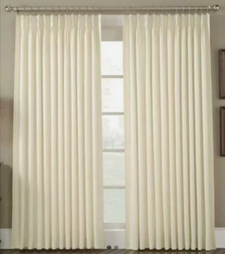 Cortinas De Ganchos / Triple Pliegue 1 Ancho X 2 Alto