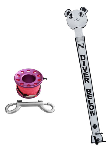 Tubo De Señal De Salchicha De Seguridad Para Buceo 6 Pies