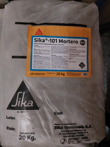 Sika-101 Mortero Saco 20kg