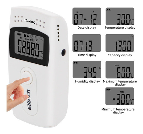 Datalogger Temperatura Humedad Usb Registro Datos