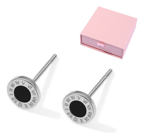 Aretes Pendientes Redondos Mujer Moda Joyeria Regalo Navidad
