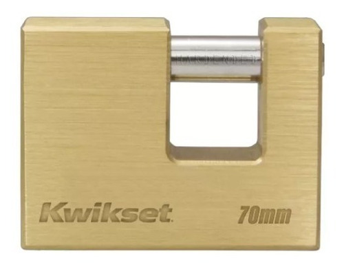 Candado Anticizalla Kwikset 70mm 3 Llaves