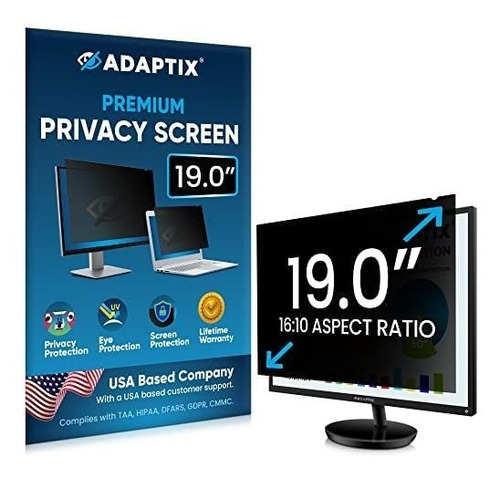 Adaptix Pantalla Privacidad Para Monitor 19  Proteccion 96%