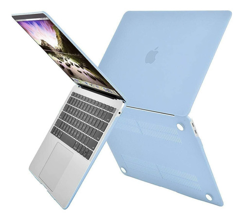 Protector Funda Rígida Macbook Pro 13.3 Mac M1 Celeste