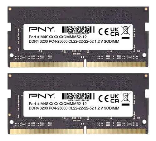 Kit Memoria Dram Ddr4 3200mhz 16 Gb ( 2x8) Pny Performance