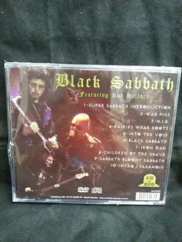 Cd+dvd Black Sabbath Live In Camden 2004 Rob Halford Lacrado