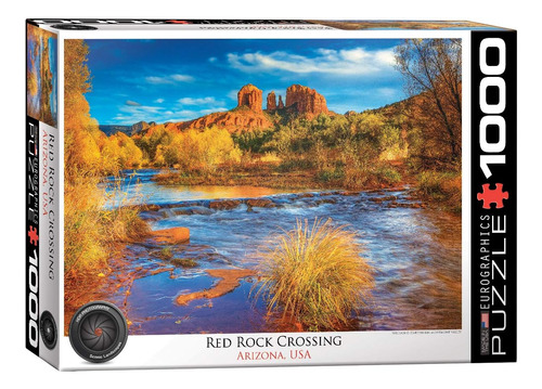 Eurographics Red Rock Crossing, Az Rompecabezas De 1000 Azul