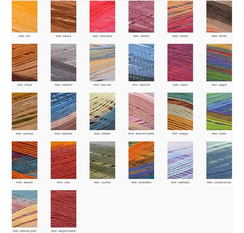 Lã Batik 100g Círculo S/a- Kit Com 10 Unidades