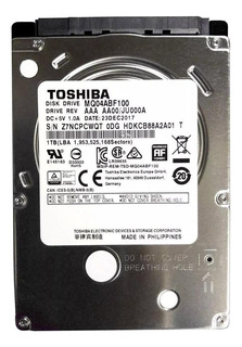 Disco duro interno Toshiba MQ04ABF Series MQ04ABF100 1.0 1TB