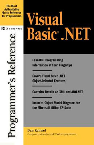 Visual Basic.net Programmer's Reference (en Inglés) / Rahmel