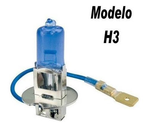 Lâmpada Farol Hbl H3 Cool Blue Super Branca 12v 100w