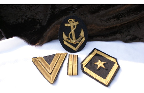 4 Condecoraciones Grado Alférez Kriegsmarine Segunda Guerra