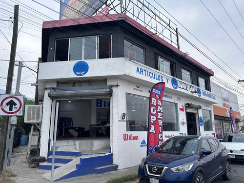 Venta De Local En Escobedo, N.l. En Esquina Edificio Completo Incluye Renta De Anuncio Panoramico