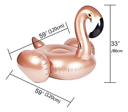 Flamingo Pool Float, Giant Inflatable Flamingo Pool Float In