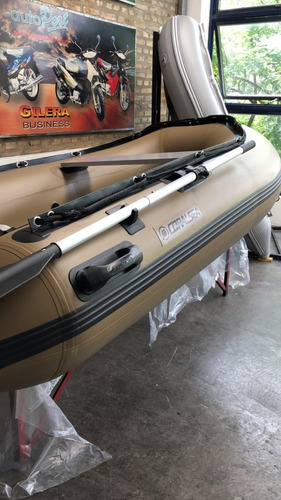 Imagen 5 de 15 de Bote Inflable Coralsea - Hifei Hsd 270 Piso Aluminio Ap 10hp