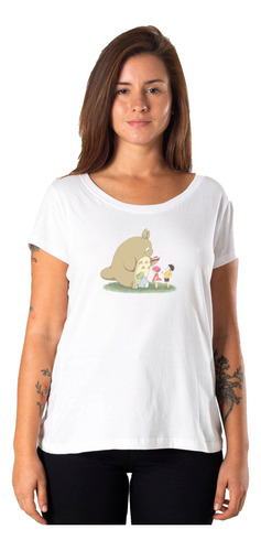 Remeras Mujer Mi Vecino Totoro Ghibli |de Hoy No Pasa| 16