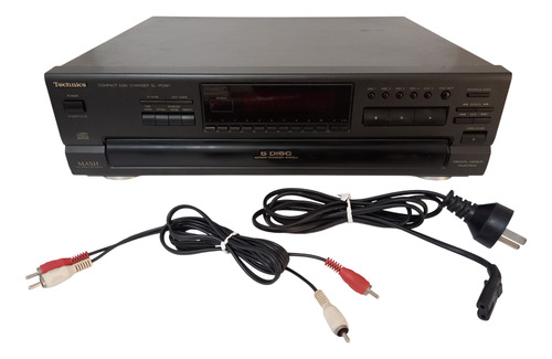 Compactera Technics Sl-pd887 A 220v Funcionando 5 Discos Zwt Negro (Usado)