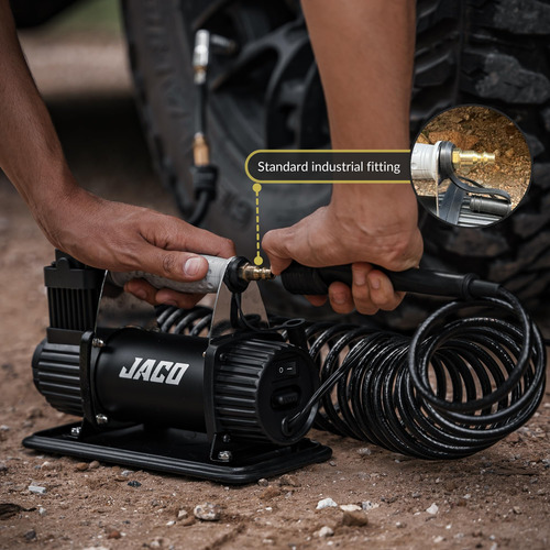 Jaco 4x4 Trailpro Compresor Portátil 3.5 Cfm 12v