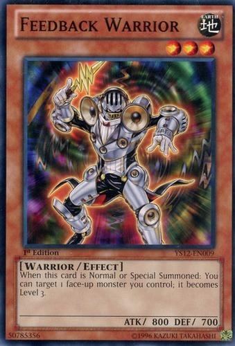 Feedback Warrior (ys12-en09) Yu-gi-oh!