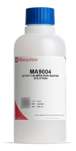 Milwaukee Solución Tampón Ma, Ph 4.01, 7.8 Fl Oz