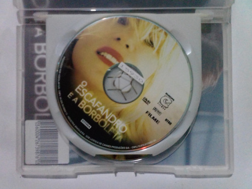Dvd O Escafandro E A Borboleta - Original Dublado (Usado)