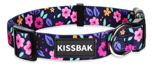 Kissbak Collar Para Perros Medianos, Diseo Especial, Persona