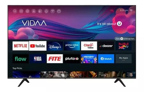 Smart Tv Hisense 50 Pulgadas A6 Series 50a64h Led 4k