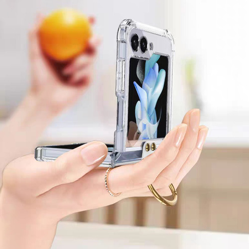 Funda Esq Antishock Con Anillo Para Samsung Galaxy Z Flip 5