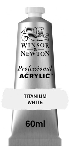 Tinta Acrílica Winsor & Newton Prof 60ml S1 Titanium White