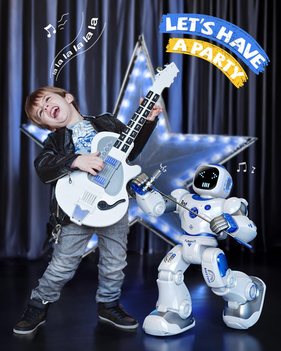 Robot Interactivo Programable Rc Para Niños De 4 A 9 Años