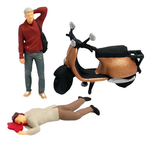 Pequeño Modelo De Escena De Accidente De Cafe Accidente