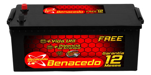 Batería Benacedo Camion 260amp 12 Meses De Garantía