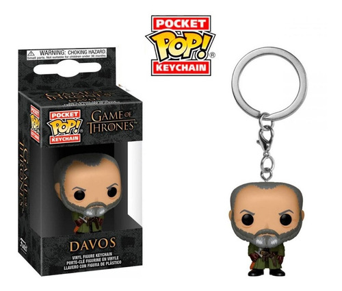 Llavero De Davos / Game Of Thrones - Incluye Caja Funko
