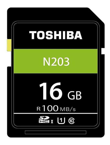 Cartão De Memória Sdhc 16gb 100mb/s Uhs-i Toshiba 2un