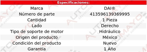 Tacón Soporte De Motor Der Silverado 1500 V8 5.3l 15-18