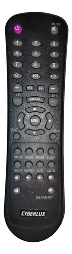 Control Remoto Tv Lcd Premium Cyberlux Sankey Pad497