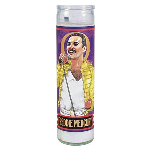 Vela De San Freddie Mercury, Votiva De 8.5 Pulgadas De ...