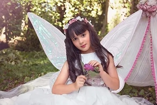 Disfraz De Halloween Para Niñas Con Alas De Hada