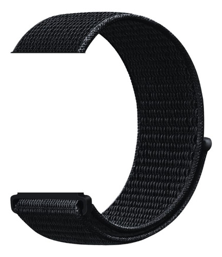 Pulseira Nylon Bight Compatível Com Microwear-u9 Ultra 9 Cor Preta