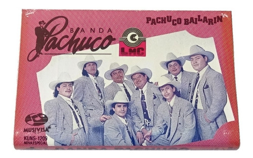 Banda Pachuco Bailarin Tape Cassette 1994 Melody Mexico 