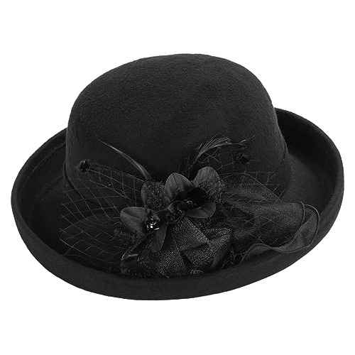 Muganyi Sombrero Derby Fedora Para Mujer - Gorra De Inglater